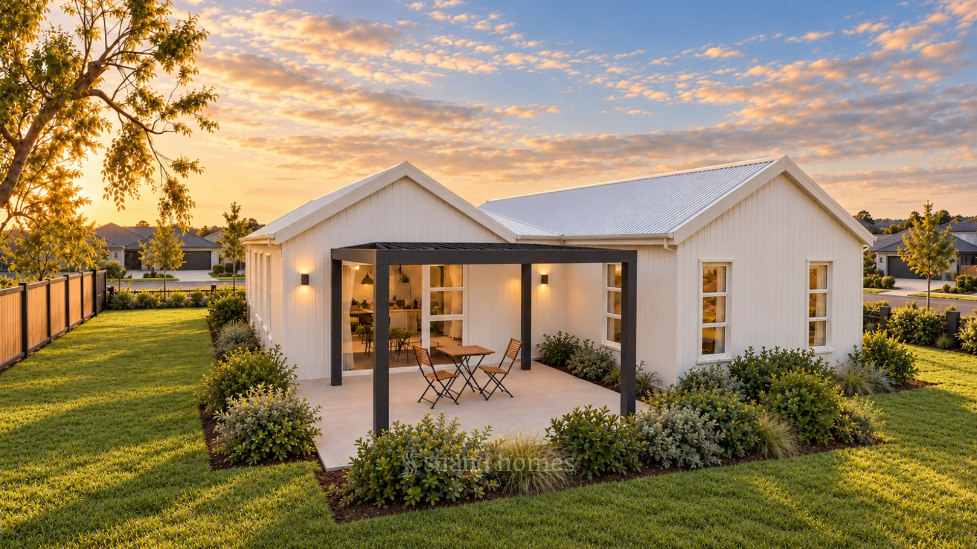 Artist impression of the proposed Lot 1056 home, rear exterior