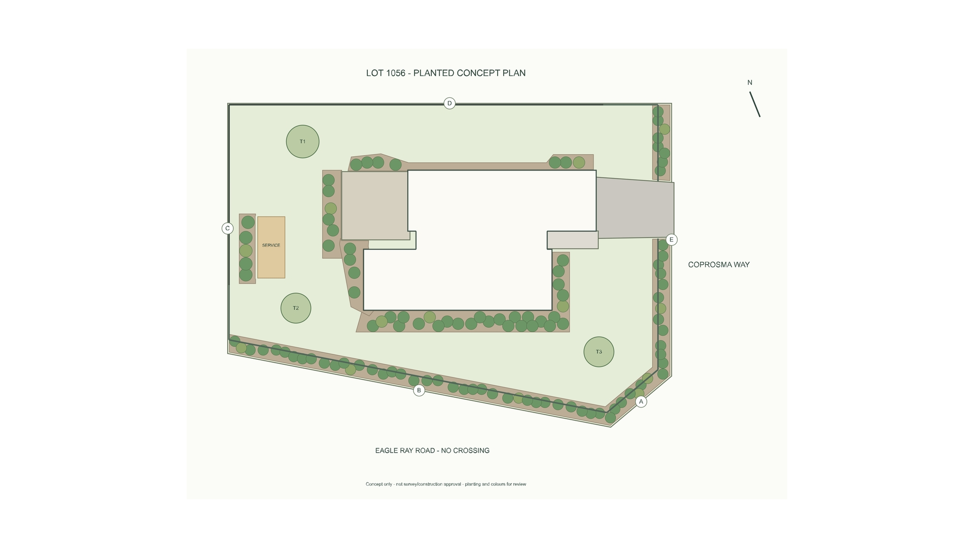 Lot 1056 concept siteplan